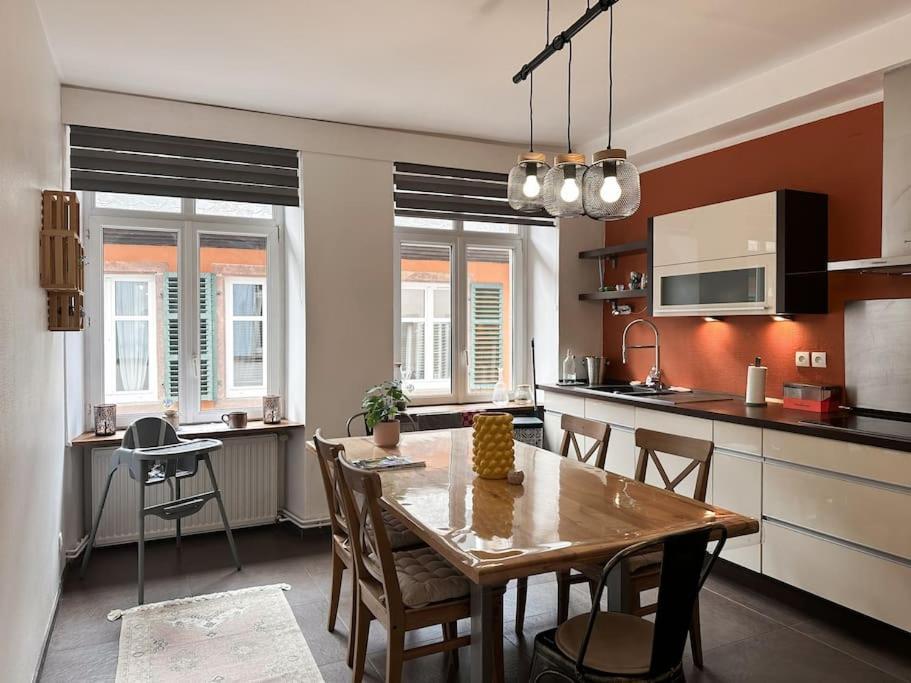 Hypercentre 80M2, A Deux Pas Du Chateau Des Rohan Saverne Buitenkant foto