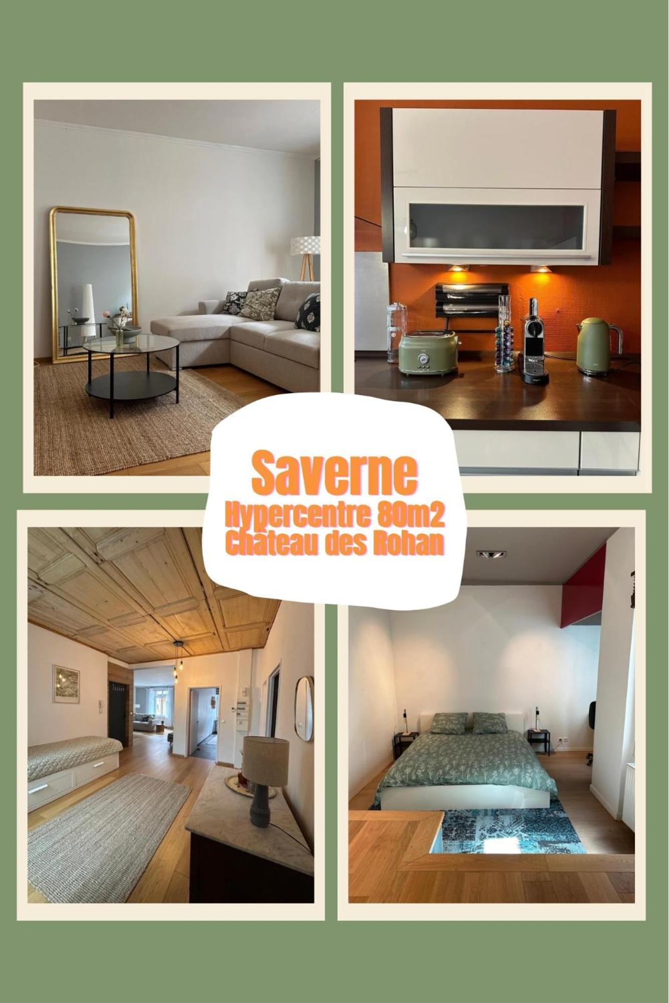 Hypercentre 80M2, A Deux Pas Du Chateau Des Rohan Saverne Buitenkant foto
